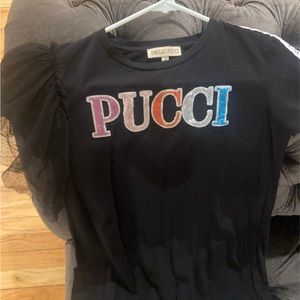 Emilio Pucci girls dress size 10-12 worn once